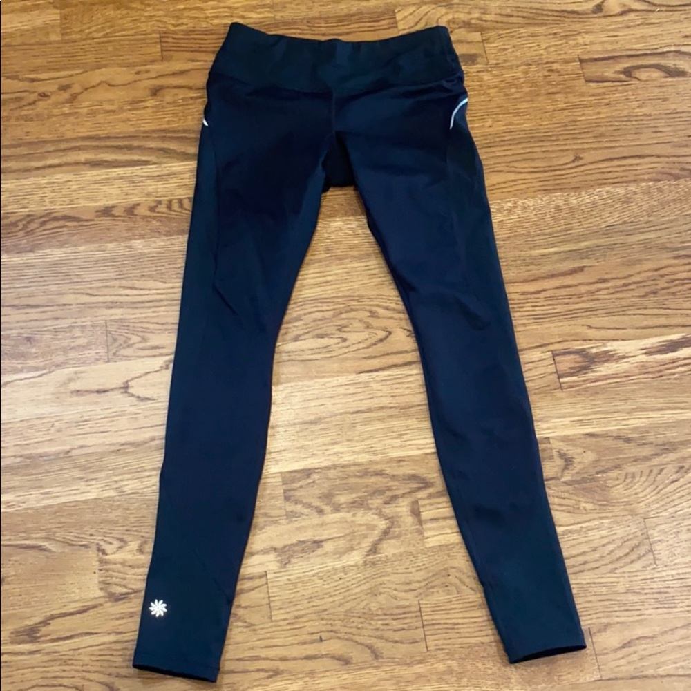 Athleta Black Powder Peak Leggings